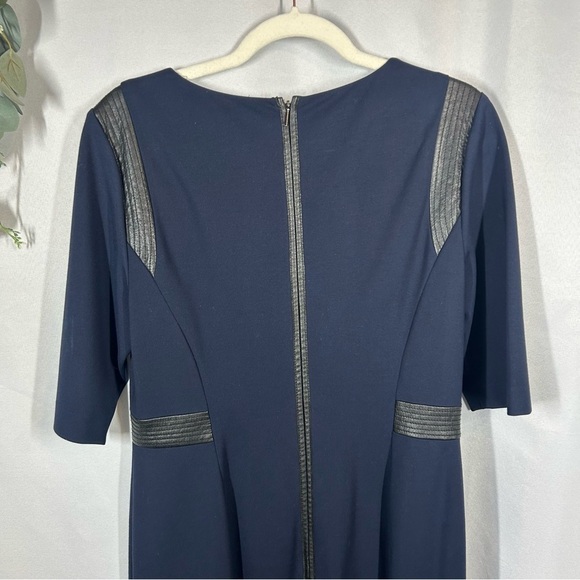 Rebecca Taylor | Navy Blue Dress Knee Length Women’s Size 12 - Picture 6 of 11
